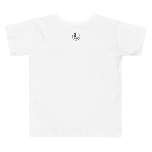 Toddler "For God So Loved the World" T-Shirt - Black Logo