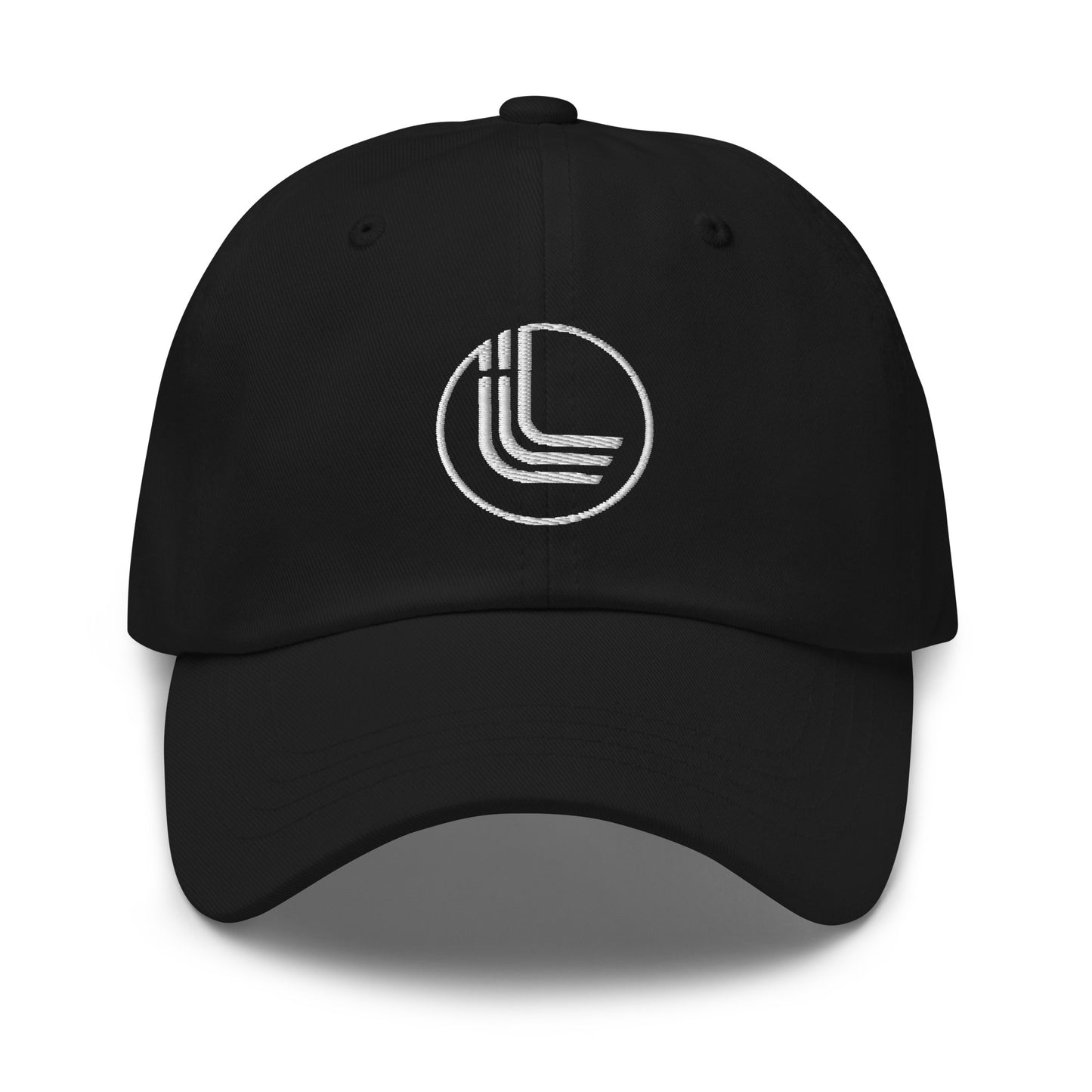 Dad Cap White Logo