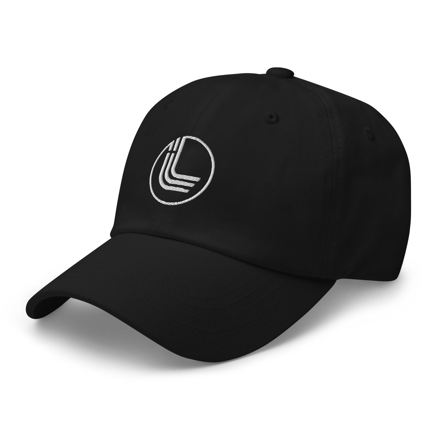 Dad Cap White Logo