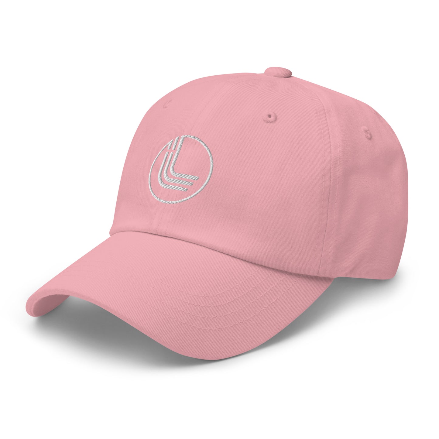 Dad Cap White Logo