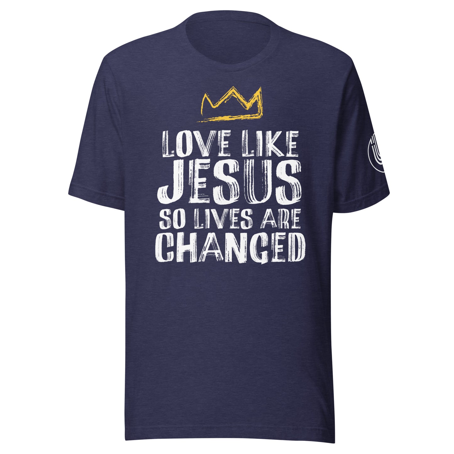 Love Like Jesus Crown Unisex T-Shirt